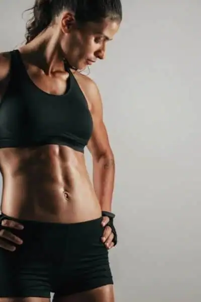 Toning Up at Home: The Ultimate Guide to Bodyweight Exercises 2 Image of woman's toned stomach after bodyweight exercises Paisley and non-surgical treatment from Lipo 360