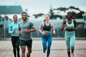 Achieving the Perfect Tone: How Often Should You Exercise for Results? 3 image of man and 3 women doing cardio exercise Paisley to help tone and remove fat from the body.